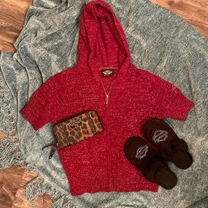 HarleyDavidson Sweater, wallet & slippers